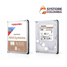 Disco Duro 8tb Nas Toshiba N300 Sata3 7200rpm HDWG780XZSTA