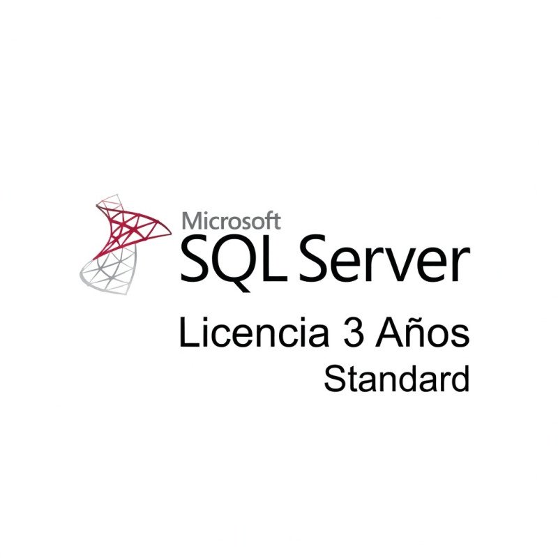 Licencia SQL Server Standard Single Lenguague Assurance Pack 3 Años 228-04778