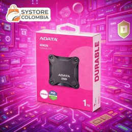 Disco Externo Solido 1TB Adata Antigolpes SD620 SD620-1TCBK