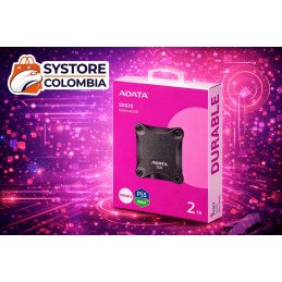 Disco Externo Solido 2TB Adata Antigolpes SD620 SD620-2TCBK