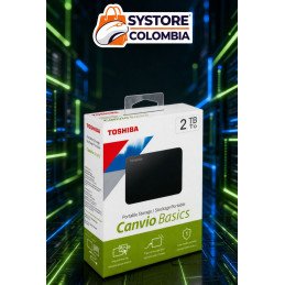 Disco Externo 2TB Toshiba Canvio Basics USB 3.0 HDTB520XK3AA