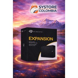 Disco Externo 8Tb Seagate Expansion USB 3.2 STKP8000400  Systore colombia