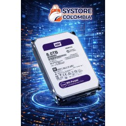 Disco Duro 8TB para DVR Western Digital Purple 3.5" SATA 3 6G WD84PURZ