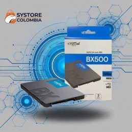 Disco Sólido 500Gb Crucial Bx500 Sata3 3d Nand CT500BX500SSD1