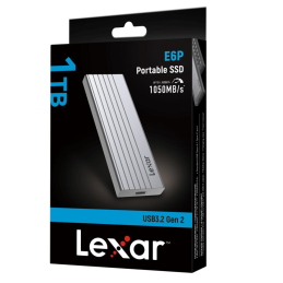 Disco Solido Externo 1TB Lexar E6P Portable Usb tipo C LPAE06N001T-RNBNG Systore colombia