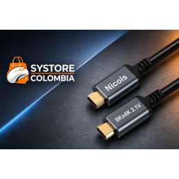 Cable Hdmi 8K  1 Metro V2.1 100% Cobre