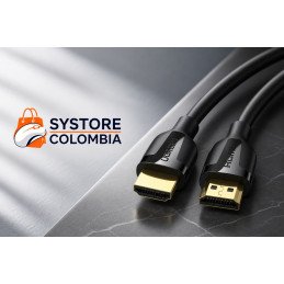 Cable Hdmi 2 metros 8K V2.1 Encauchetado 100% cobre