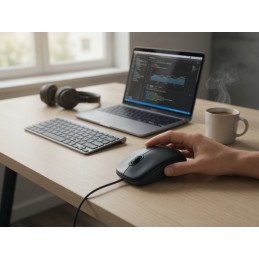 Mouse negro Logitech Optico M100 910-001601
