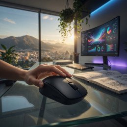 Mouse Negro Logitech M170 Inalámbrico 910-004940