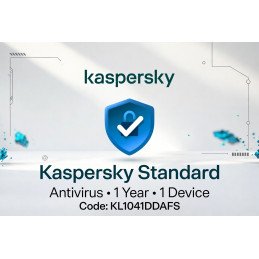 Antivirus Kaspersky Standard 1 año 1 Dispositivo KL1041DDAFS