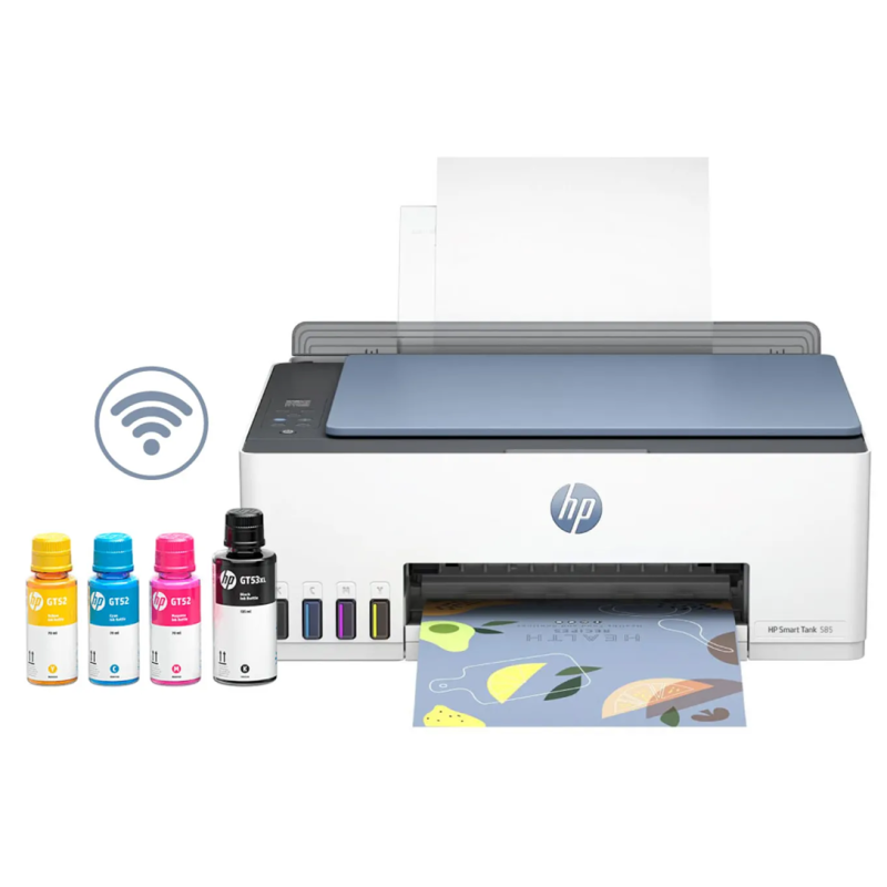 Impresora Multifuncional HP Smart Tank 585 Tinta continua Wifi 1F3YA4