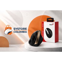 Mouse Genius Inalambrico Vertical Ergo 8250S Ergonomico Silencioso Wireless