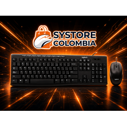 Combo Logitech Teclado y Mouse Usb MK200 920-002716