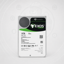 Disco Duro Servidor Sata 12tb Seagate Exos X16 7200 RPM 256MB ST12000NM001G