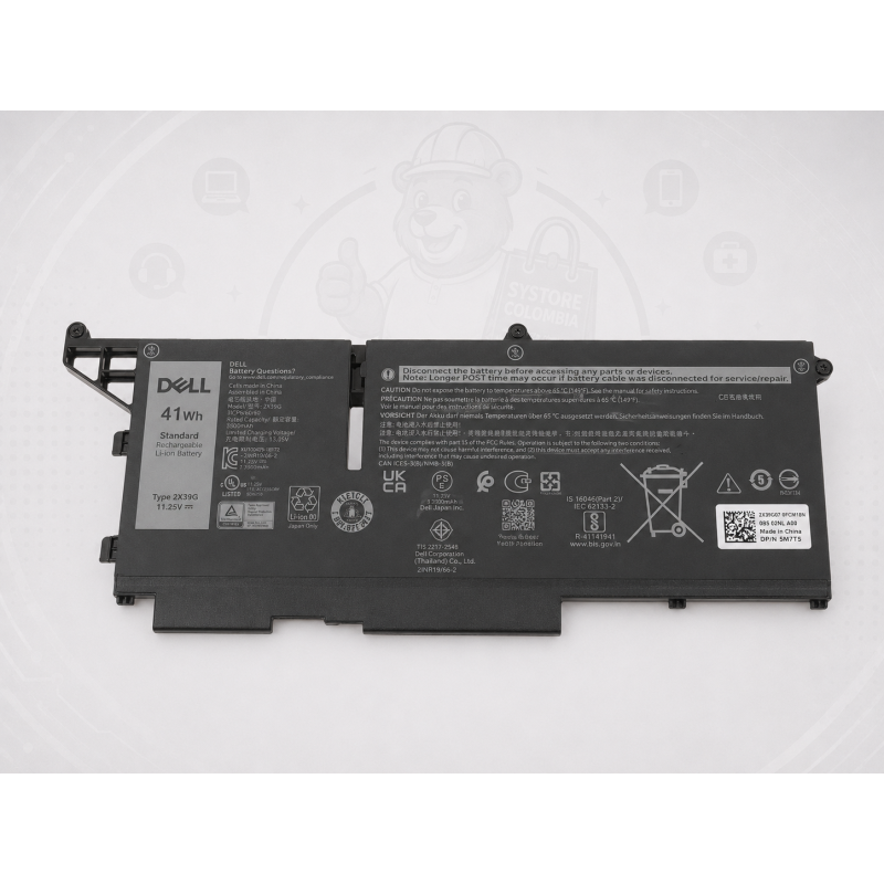 Bateria Original Dell Latitude 5430 293F1 M69D0 FK0VR 3467mAh 11.25V 41Wh