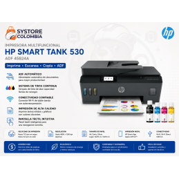 Impresora Multifuncional HP Smart Tank 530 ADF 4SB24A