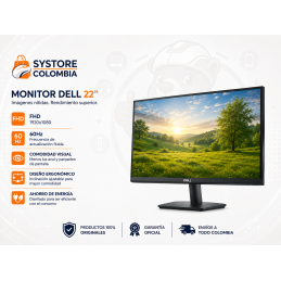 Monitor Dell 22" Led Fhd DisplayPort y Vga 21.5 E2225H