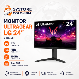 Monitor Ultragear LG 24" FHD IPS 180hz 1ms 24GS65F
