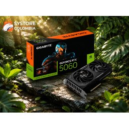 Tarjeta de Video Gigabyte RTX 5060 Windforce OC 8GB GDDR7