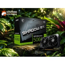 Tarjeta de Video Msi RTX 5060 8Gb Shadow 2x Oc