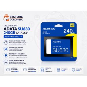 Disco Solido 240gb Adata SU650 Sata3 ASU650SS-240GT-R