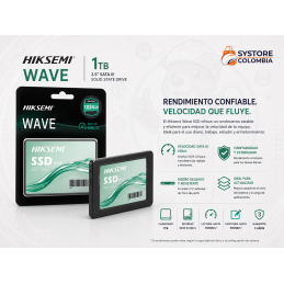 Disco Solido 1tb Hiksemi Wave Sata 2.5" HS-SSD-VAVE(S) 1024G