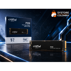 Disco Solido M.2 1TB Crucial P310 Nvme 2280 7100Mb/s CT1000P310SSD8 Systore Colombia