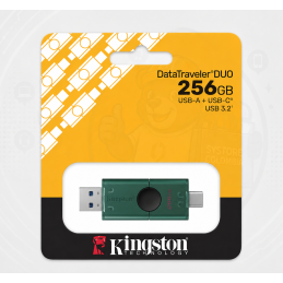 Memoria Usb Kingston 256gb DataTraveler Duo TIpo C DTDEG2/256GB