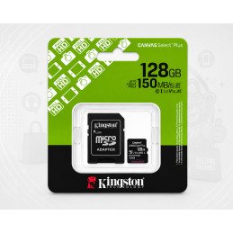 Memoria Micro SD 128GB Kingston 150mb/s SDCS3/128GB
