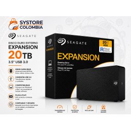 Disco Duro Externo 20TB Seagate Expansion Usb 3.0 STKP20000400