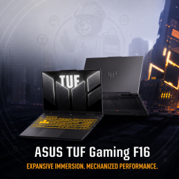 Portátil Gamer ASUS TUF F16 FX608JMR Core I7 14650HX 16Gb 1Tb Ssd 16" TV 5050 8Gb W11P