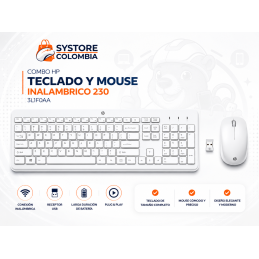 Combo Logitech Teclado y Mouse Inalambrico MK235 920-007901