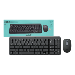 Combo Logitech Teclado y Mouse Inalambrico Bluetooth MK250 920-013513